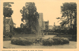  50   AVRANCHES   L'ENTREE DU JARDIN DES PLANTES - Avranches