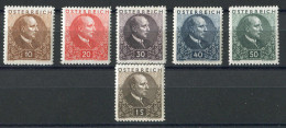 Österreich, 1930, 512/17, Postfrisch, Ungebraucht - Autres & Non Classés