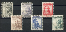 Österreich, 1934, 591/96, Postfrisch - Sonstige & Ohne Zuordnung