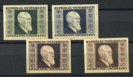 Österreich, 1946, 772/75 B, Ungebraucht - Other & Unclassified