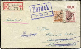 Berlin, 1949, 9,14, Brief - Autres & Non Classés