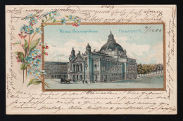 Neues Schauspielhaus Frankfurt A.M. Blumen, Frankfurt /Frankenthal 7.+ 8.12.1902 - Andere & Zonder Classificatie