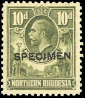 Nord-Rhodesien, 1925, 1 - 9 Spec., Ungebraucht - Africa (Varia)