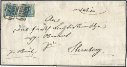 Österreich, 1850, 5 H (2), Brief - Mechanische Stempel