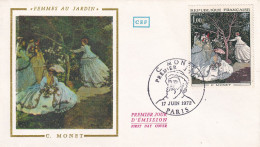 FDC  1972  MONET - Impressionismo