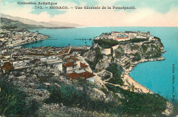 MONACO    VUE GENERALE DE LA PRINCIPAUTE - Altri & Non Classificati