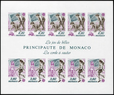 Monaco, 1989, Bl. 44 (2), Postfrisch - Otros & Sin Clasificación