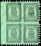 Finnland, 1867, 6 Cx, Ungebraucht, Viererblock - Andere & Zonder Classificatie