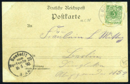 Berliner Postgeschichte, 1896, Brief - Sonstige & Ohne Zuordnung