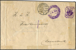 Deutsche Besetz.I.WK Polen, 1918, Brief - Occupation 1914-18