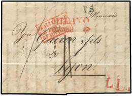 Italien Vorphilatelie, 1833, Brief - Unclassified