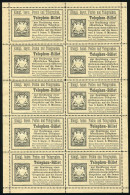 Altdeutschland Bayern, 1894, TB 18-22, Postfrisch - Ganzsachen