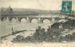 69  LYON   LES PANORAMA DES PONTS  SUR LE  RHONE - Autres & Non Classés