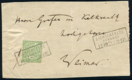 Berliner Postgeschichte, 1871, Briefstück - Other & Unclassified