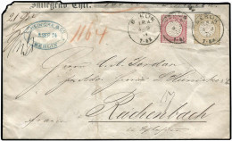 Berliner Postgeschichte, 1872, KBHW 52, Brief - Storia Postale