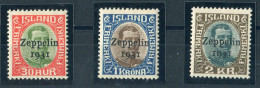 Island, 1931, 147/49, Ungebraucht - Sonstige & Ohne Zuordnung