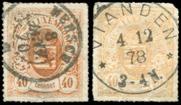 Luxemburg, 1867, 23 (5), Gestempelt - Otros & Sin Clasificación