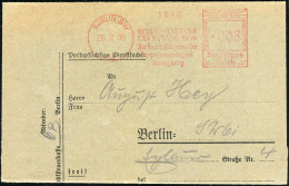 Berliner Postgeschichte, 1936, AFS, Brief - Lettres & Documents