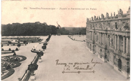 CPA Carte Postale France Versailles  Panoramique Façade Et Parterres Sud Du Palais  VM80347 - Versailles (Château)