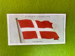 Player's Cigarettes Card Flags Of The League Of Nations -  Denmark - Other & Unclassified