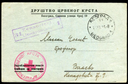 Deutsche Besetz.II.WK Serbien, 1941, Brief - Ocupación 1938 – 45