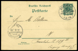 Berliner Postgeschichte, 1896, Brief - Autres & Non Classés