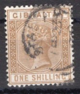 Gibraltar, 1887, 14, Gestempelt - Gibraltar