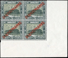 Saar, 1923, D 15 I PF IV, Postfrisch - Other & Unclassified