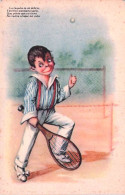 TENNIS Espana  - Illustrateur  - La Raqueta Es Mi Delicia ... - 1900-1949