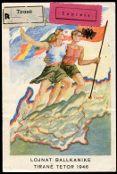 Albanien, 1946, 408-414, Brief - Albanië