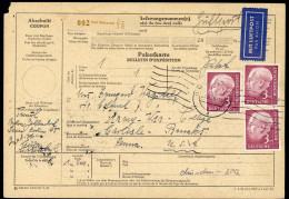 Bundesrepublik Deutschland, 1955, 194,5,6, Brief - Autres & Non Classés