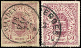 Luxemburg, 1871, 21 (3), Gestempelt - Autres & Non Classés