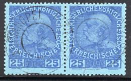 3037.1914 AUSTRIAN P.O. 25 C. PAIR. HELLAS 24 - Kreta