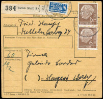 Bundesrepublik Deutschland, 1954, 180 (10), Brief - Andere & Zonder Classificatie