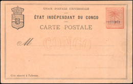 Belgisch Kongo, 1888, Ascher 3, Brief - Otros - África