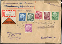 Bundesrepublik Deutschland, 1960, 259 Y U.a, Brief - Andere & Zonder Classificatie