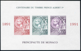 Monaco, 1991, Bl. 51 (2), Postfrisch - Autres & Non Classés