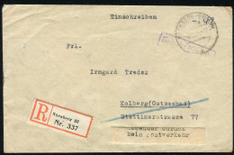 Gebühr Bezahlt, Belege 45-48, Notmaßnahmen, 1945, Brief - Sonstige & Ohne Zuordnung