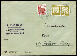 Bundesrepublik Deutschland, 1966, 360 (2), 456, Brief - Other & Unclassified