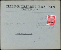 Deutsche Besetz.II.WK Elsass, 1941, 7, Brief - Occupation 1938-45