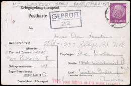 Kriegsgefangenenlagerpost, 1941, Brief - Otros & Sin Clasificación