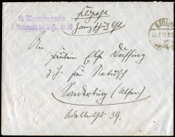 Deutsche Besetz.I.WK Postgebiet Oberbefehlshaber Ost, 1919, Brief - Occupation 1914-18