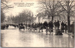 45 MONTARGIS - Passerelle Avenue De La Gare (crue De 1910) - Montargis