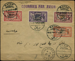 Libanon, 1925, 49-52, Brief - Libanon