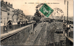 87 LIMOGES - Avenue De La Gare Et Gare Des Benedictins  - Limoges