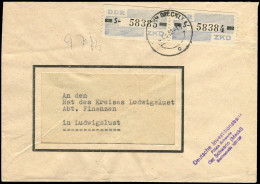 DDR Verwaltungsp. B Zentraler Kurierdienst, 1960, 26, Briefstück - Otros & Sin Clasificación