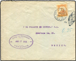 Mexiko, 1914, 246, Brief - Messico