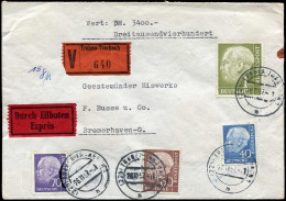 Bundesrepublik Deutschland, 1957, 194 U.a., Brief - Andere & Zonder Classificatie