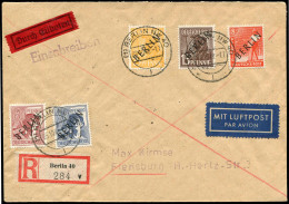 Berlin, 1948, 14, 15 U.a., Brief - Otros & Sin Clasificación