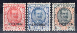 Italienisch Eritrea, 1926, 115-17, Postfrisch, Ungebraucht - Andere & Zonder Classificatie